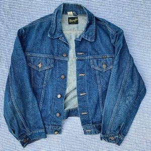 TRUE VINTAGE | Wrangler Denim Jacket | Made in USA